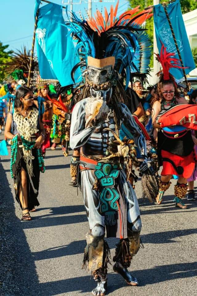 Danza en honor a la Diosa Ixchel