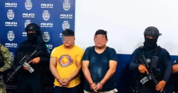 Detenidos en Felipe Carrillo Puerto