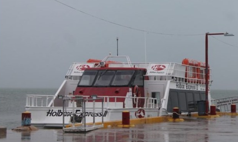 Cierre a la navegación en Holbox por Frente Frío