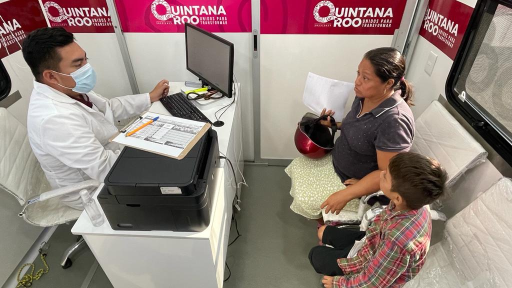 Continúan en Quintana Roo las carvanas "Salud para Todos"