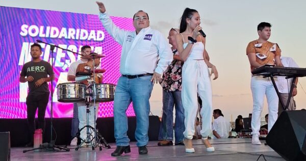 Arranque de campaña de Pedrito Lovi candidato del MAS a la presidencia municipal de Solidaridad
