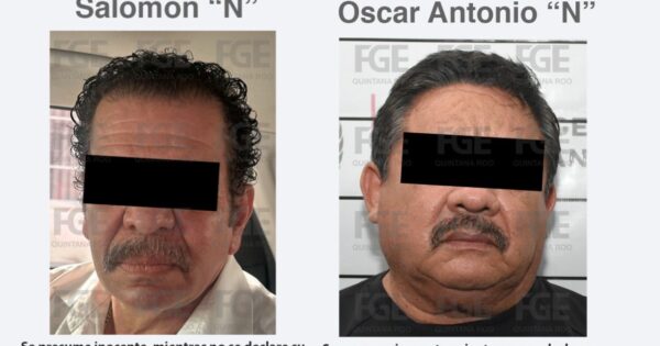 Caen dos presuntos implicados en homicidio de colaborador del Sindicato de Taxistas de Cancún