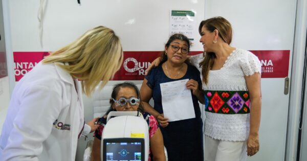 Mara Lezama supervisa caravanas médicas móviles en Felipe Carrillo Puerto