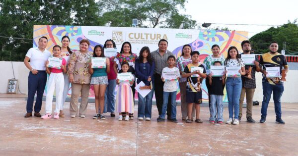 Inauguran el mosaico cultura en Leona Vicario