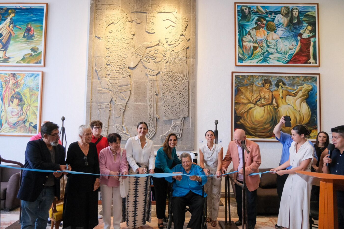 Inauguran el Hotel Museo Casa Turquesa