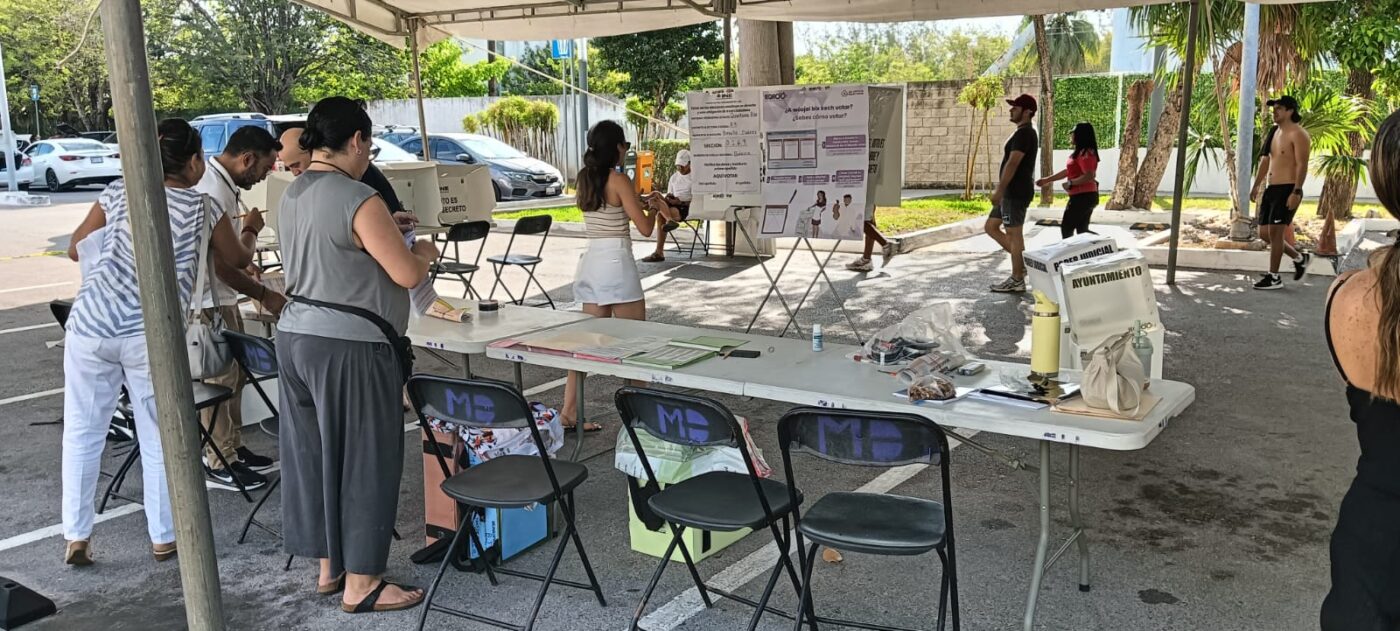 Abstencionismos en jornada electoral judicial