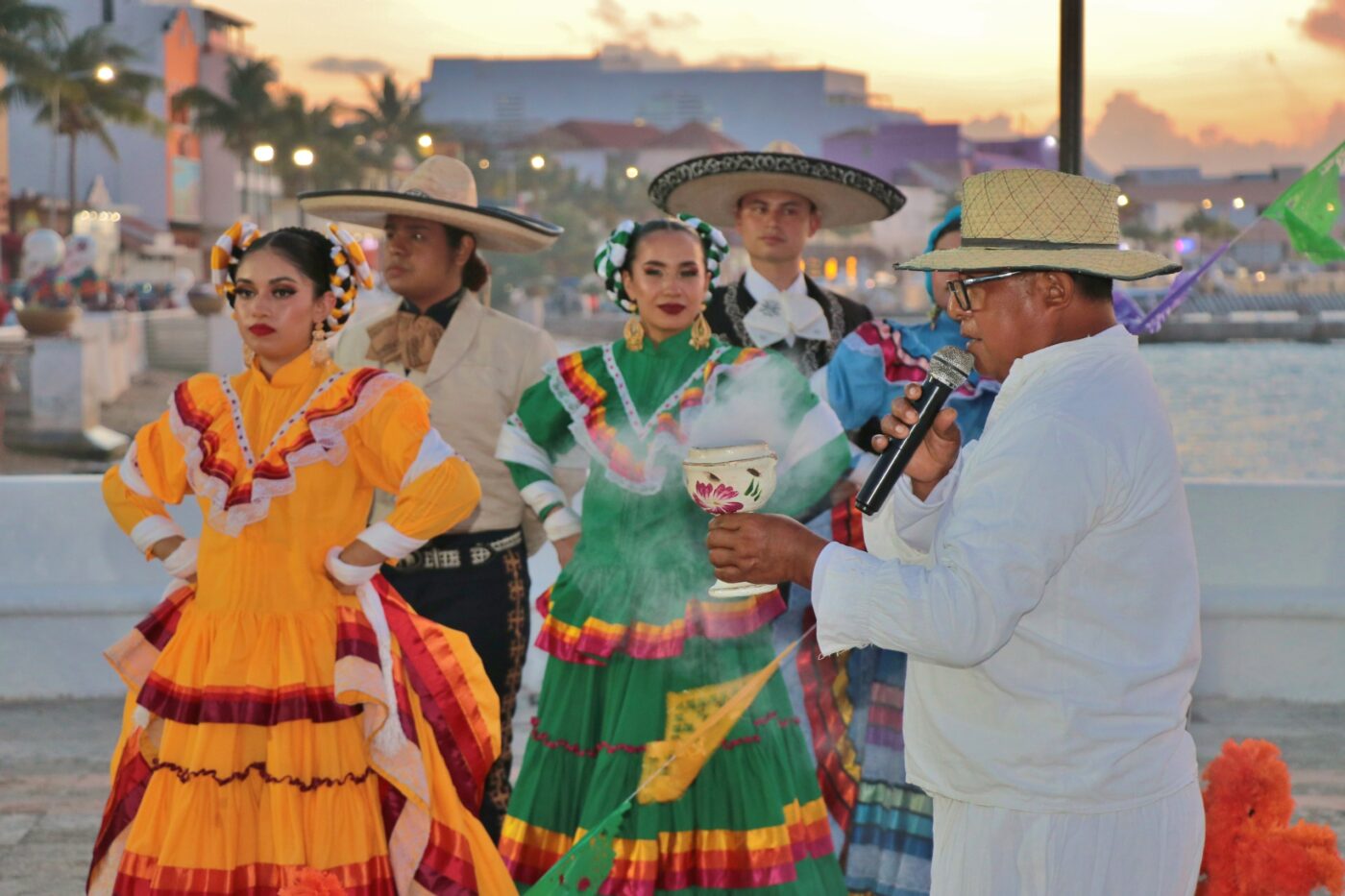 Cozumel despide al sol con ceremonia Soul K’iin