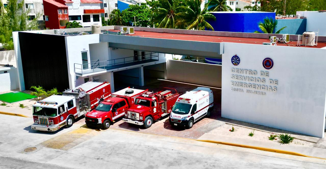 Costa Mujeres gana minutos clave ante emergencias: Atenea